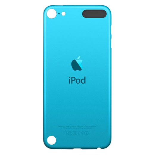 Крышка iPod touch 5  задняя (синяя)
