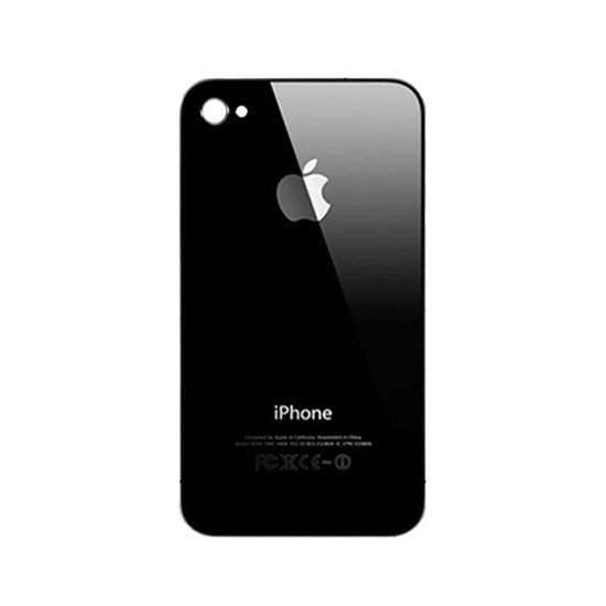 Крышка iPhone 4 задняя (AAA) черная