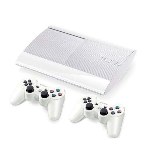 Sony Playstation 3 Super Slim 12Gb Classic White + 2-ой DualShock 3