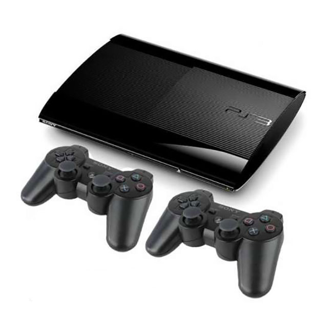 Sony PlayStation 3 Super Slim 500GB + 2-ой Dualshock 3 + Mortal Kombat Komplete + шнур HDMI
