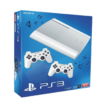 Sony Playstation 3 Super Slim 12Gb Classic White + 2-ой DualShock 3 + Cobra ODE