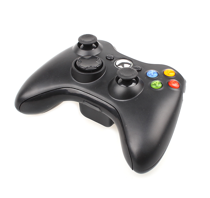 Джойстик Xbox 360 беспроводной (черный)