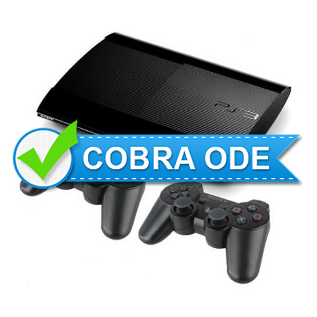 Sony PlayStation 3 Super Slim 500GB + 2-ой Dualshock 3 + Mortal Kombat Komplete + шнур HDMI + Cobra ODE