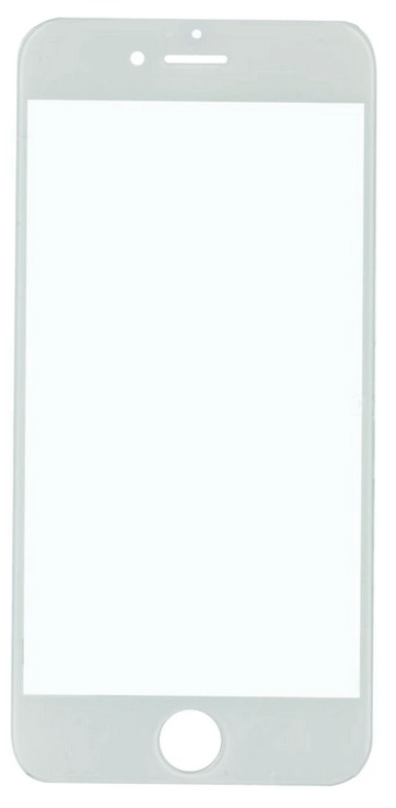 Стекло дисплея iPhone 6S (белое) с олеофобным покрытием