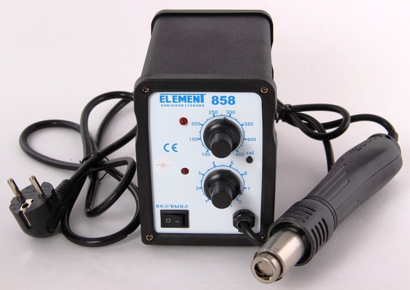Паяльный фен ELEMENT 858
