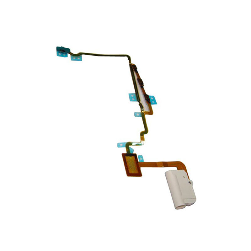 Шлейф верхний iPod nano 7 (белый)