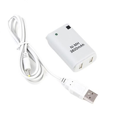 Аккумулятор 3600mAh для Xbox оригинальный (белый)