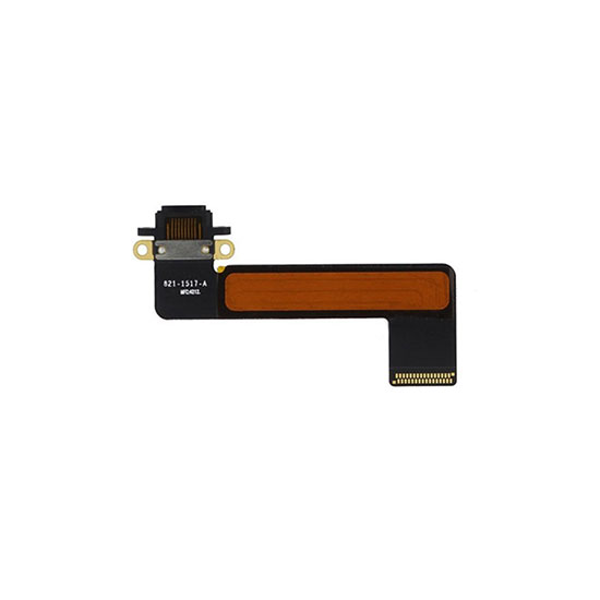 Шлейф с разъемом для зарядки  iPad mini оригинал (черный)