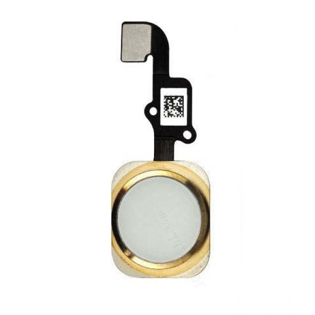  Кнопка Home + шлейф кнопки iPhone 6  (золотая)