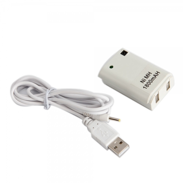 Аккумулятор 1800mAh для Xbox (белый)