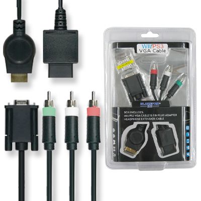 Кабель VGA PS3/WII