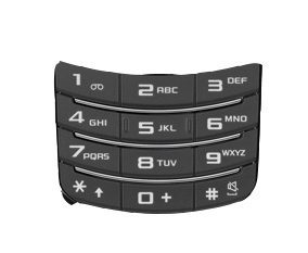 Клавиатура Samsung B5702  черный