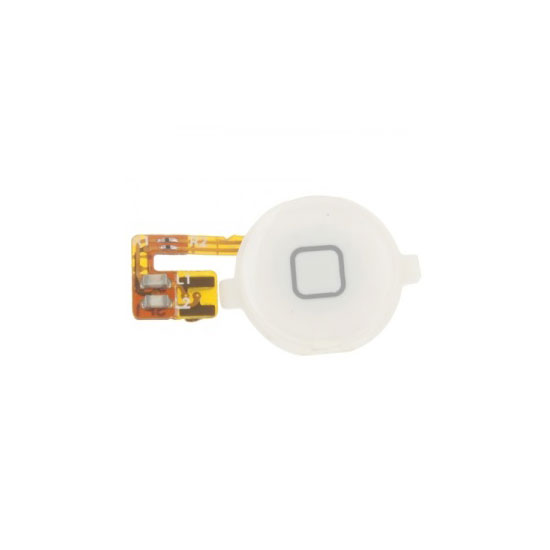 Кнопка Home iPhone 3GS + шлейф (белая)