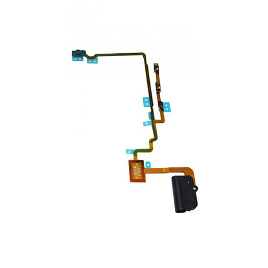 Шлейф верхний iPod nano 7 (черный)