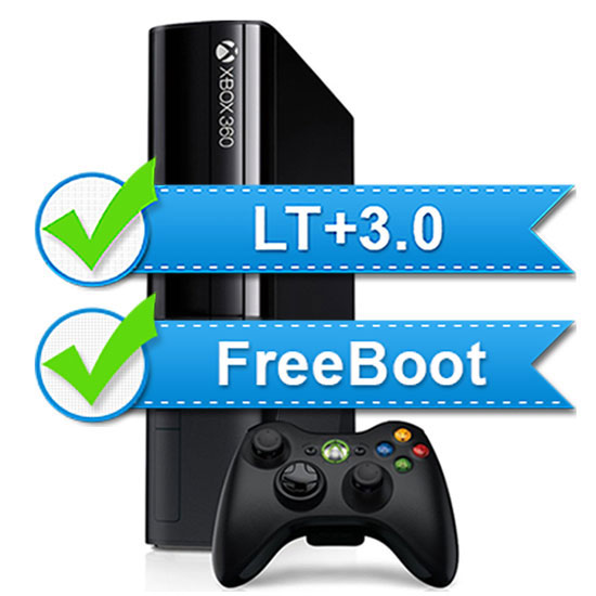 Microsoft Xbox 360 E 4GB + Прошивка + Freeboot