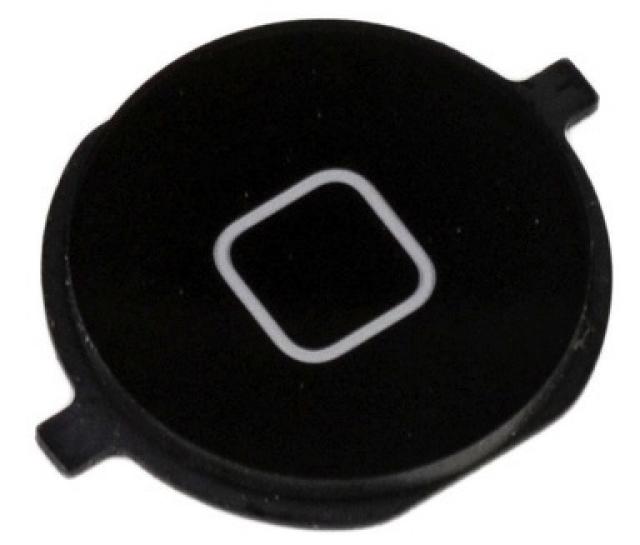 Кнопка Home iPhone 4 (черная)