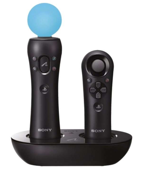 Станция зарядная на два джойстика PS3 Move