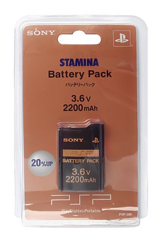 АКБ для PSP 3,6V, 2200mAh - 1000h (аналог) Китай