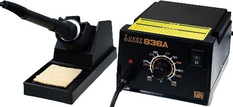 Паяльник с регулировкой температуры LUKEY 936A